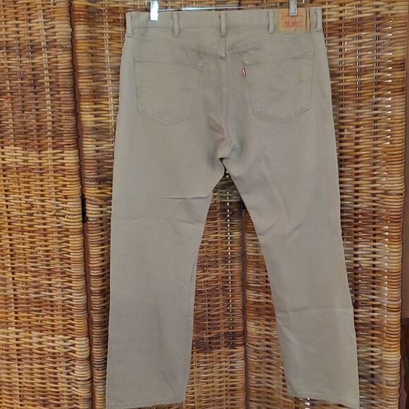 Levi's 501 Button Fly Jeans 40 x 30 Straight Fit - Picture 2 of 8